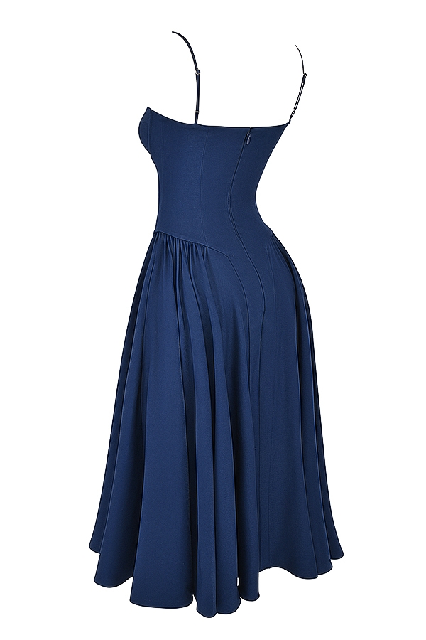 Samaria  French Navy Corset Sundress — image 15