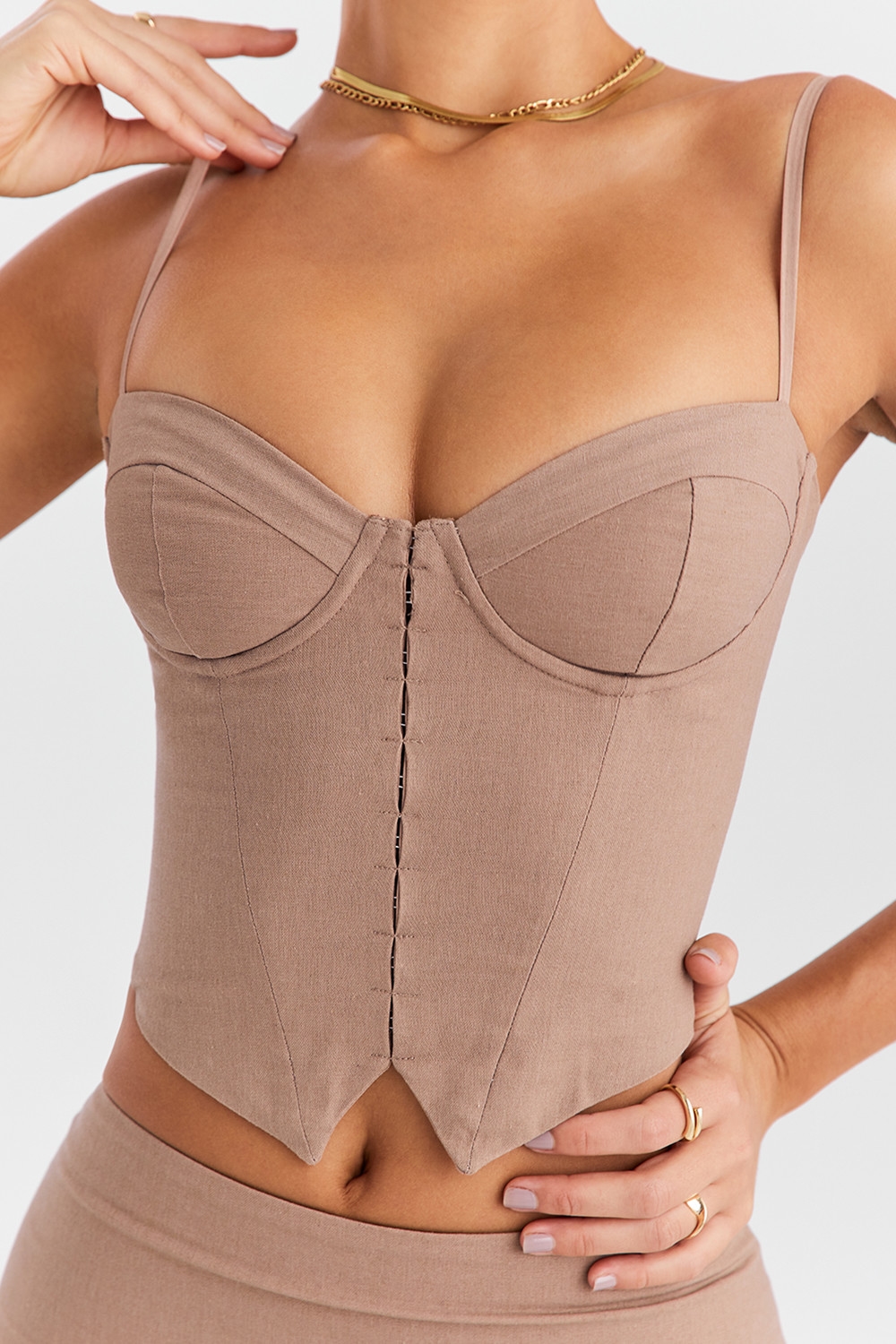 Mistress Rocks Clay Underwired Corset - SALE — image 5