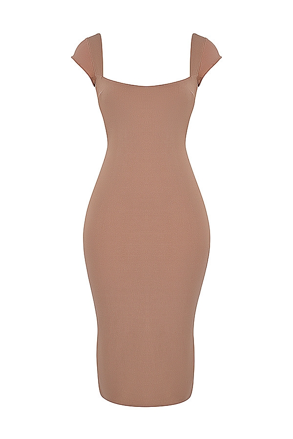 Mistress Rocks Clay Lace Back Midi Dress - SALE — image 13