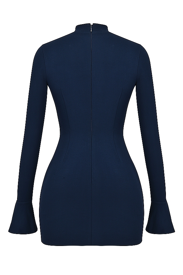 Mahalia  Navy Mini Dress — image 15