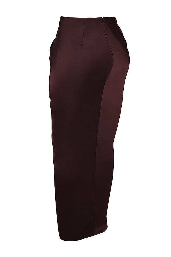 Vesper  Rich Brown Maxi Skirt — image 14