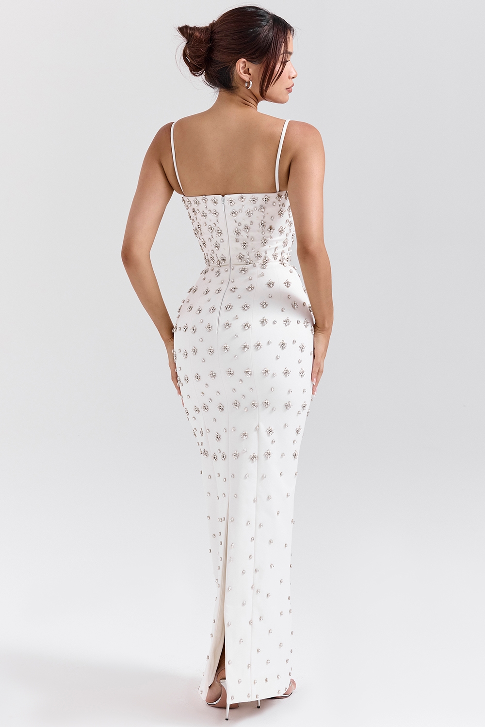 Martine Ivory Embellished Corset Wedding Gown — image 6